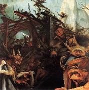 Matthias Grunewald The Temptation of St Anthony oil painting reproduction